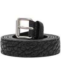 Prada - Calf-Leather Textured Belt - Lyst