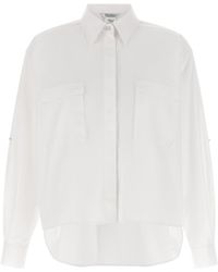 Max Mara - Tenue Button-Up Long-Sleeved Shirt - Lyst