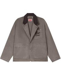 KENZO - Paris Chainstitch' Workwear Jacket - Lyst