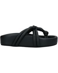 MM6 by Maison Margiela - Solid-Color Flip-Flops - Lyst