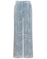 Michael Kors - Michael Allover Printed Wide-Leg Pants - Lyst