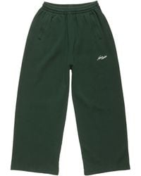 Acne Studios - Fleece Logo Sweatpants - Lyst
