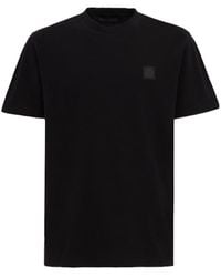 Stone Island - Cotton Crew Neck Short Sleeve Tee - Lyst