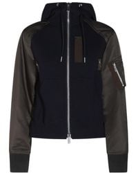 Sacai - Sponge Sweat Hoodie - Lyst