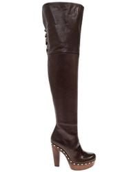 Chloé - Chlo Lola Over-The-Knee Heeled Boots - Lyst