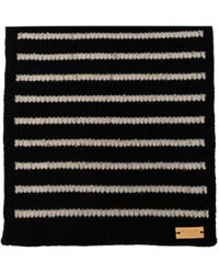 Balmain - Logo Plaque Monogram Scarf - Lyst