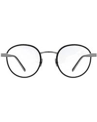 Saint Laurent - Eyewear Round Frame Glasses - Lyst
