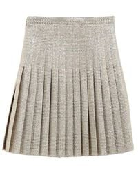 Celine - Pleated Skirt - Lyst
