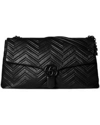 Gucci - Gg Marmont Maxi Shoulder Bag - Lyst