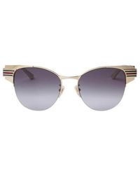Gucci - Logo Details Sunglasses - Lyst