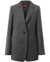 Max Mara - Long-Sleeved Suit Jacket - Lyst