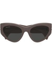 Gucci - Eyewear Cat-Eye Frame Sunglasses - Lyst