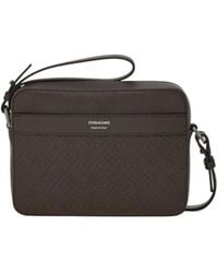 Ferragamo - Ferragamo Monogram Shoulder Bag - Lyst
