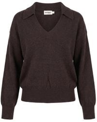 Not Shy - Palmer Cashmere Polo-Collar Sweater - Lyst