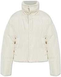 Ami Paris - Embossed-Logo Puffer Jacket - Lyst