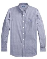 Polo Ralph Lauren - Mini Check.Pattern Cotton Shirt - Lyst