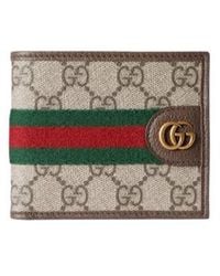 Gucci - Ophidia Monogrammed Bi-Fold Wallet - Lyst