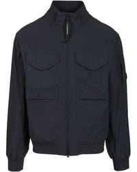 C.P. Company - Bomber Jacket Made Of Pro-Tek - Lyst