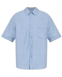 American Vintage - Short-Sleeve Chest-Pocket Shirt - Lyst