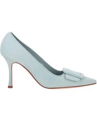 Manolo Blahnik - Maysale Buckle-Detailed Pumps - Lyst