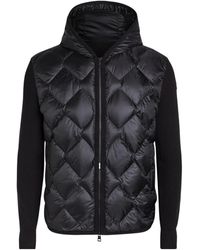Moncler - Hooded Patchwork Jacket - Lyst