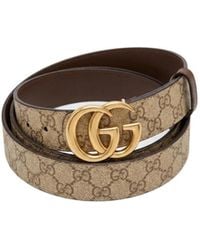 Gucci - Gg Marmont Reversible Belt - Lyst