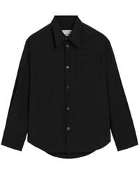 Ami Paris - Ami Point Collar Fitted Shirt - Lyst