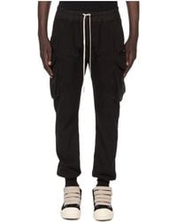 Rick Owens - Temple Mastodon Cut Stretch Pants - Lyst