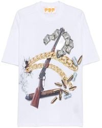 PDF CHANNEL - Pdf New Boy Gun Oversized T-Shirt - Lyst