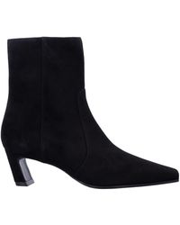 Stuart Weitzman - Pointed-Toe Ankle Boots - Lyst