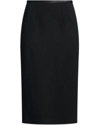 Dolce & Gabbana - Solid-Colored Pencil Skirt - Lyst