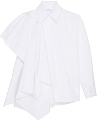 Givenchy - Bow Detailed Long-Sleeve Shirt - Lyst