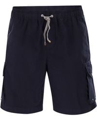 Brunello Cucinelli - Drawstring Bermuda Shorts - Lyst