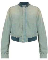 DIESEL - Long-Sleeved Casual Jacket - Lyst