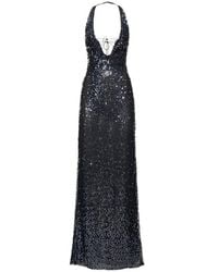 16Arlington - Eima Sequined Open Back Gown - Lyst