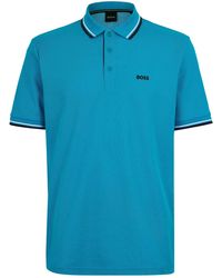 BOSS - Logo Short-Sleeve Polo Shirt - Lyst