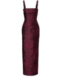 Emilia Wickstead - Micheline Floral Cloque Gown - Lyst