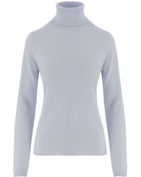 Allude - Cashmere Turtleneck Knitted Sweater - Lyst