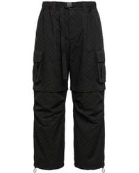 Gucci - Gg Straight-Leg Cargo Pants - Lyst