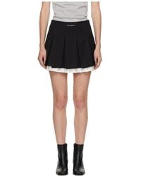 Marissa Chiara - Logo Pleated Skirt - Lyst