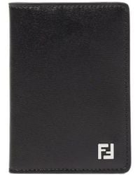 Fendi - Ff Squared Bi-Fold Card Holder - Lyst