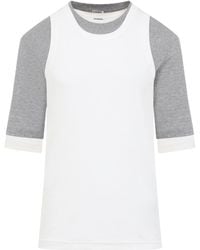 Jil Sander - Crewneck Layered T-Shirt - Lyst