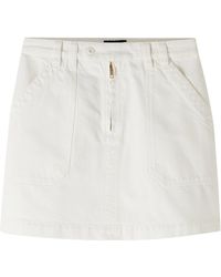 A.P.C. - Sarah Denim Mini Skirt - Lyst