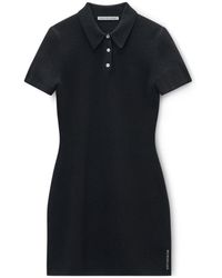Alexander Wang - T By Knitted Polo Dress - Lyst