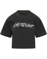 Off-White c/o Virgil Abloh - Off Logo Printed Crewneck T-Shirt - Lyst