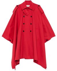 Rohe - Double-Breasted Trench Coat - Lyst
