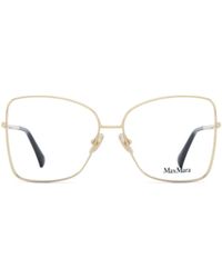 Max Mara - Square Frame Glasses - Lyst