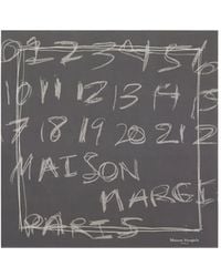 Maison Margiela - Scribbled Numerical Foulard - Lyst