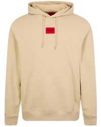 BOSS - Hugo Daratschi Drawstring Hoodie - Lyst