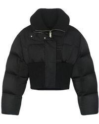 Givenchy - Oversize Ribbed-Trim Puffer Jacket - Lyst